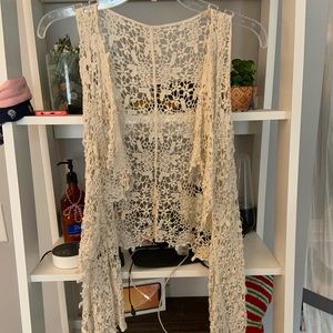 Lace vest